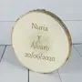 Regalos personalizados: Dise&ntilde;o y decoraci&oacute;n: Base de madera natural grabada