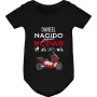 Regalos personalizados: Regalos con nombre: Body o camiseta personalizada 'Nacido para rodar'