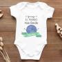 Regalos personalizados: Regalos con nombre: Body personalizado 'Yo hago el mundo m&aacute;s bonito'