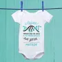 Regalos personalizados: Regalos con nombre: Body personalizado mol&oacute;n 'T&iacute;a loca'