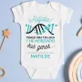 Regalos personalizados: Regalos con nombre: Body personalizado mol&oacute;n 'T&iacute;a loca'