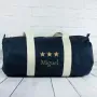 Regalos personalizados: Regalos bordados: Bolsa de deporte BIO bordada con estrellas