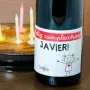 Regalos personalizados: Bebidas personalizadas: Botella de vino cumplea&ntilde;os hombre