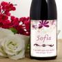 Regalos personalizados: Bebidas personalizadas: Botella de vino D&iacute;a de la Madre