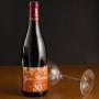 Regalos personalizados: Bebidas personalizadas: Botella de vino etiqueta 30 cumplea&ntilde;os