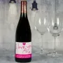 Regalos personalizados: Bebidas personalizadas: Botella de vino "I love you"