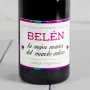 Regalos personalizados: Bebidas personalizadas: Botella de vino la mejor mam&aacute; personalizada