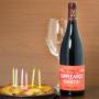 Regalos personalizados: Bebidas personalizadas: Botella de vino para cumplea&ntilde;os con nombre