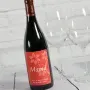 Regalos personalizados: Bebidas personalizadas: Botella de vino para la mejor madre