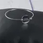 Regalos personalizados: Joyas personalizadas: Brazalete de plata 'Comuni&oacute;n' personalizado con texto