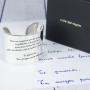 Regalos personalizados: Joyas personalizadas: Brazalete de plata personalizado