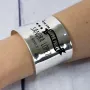 Regalos personalizados: Joyas personalizadas: Brazalete de plata personalizado para S&uacute;per Profe