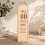 Regalos personalizados: Regalos con nombre: Caja botella de vino cumplea&ntilde;os
