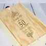 Regalos personalizados: Regalos con nombre: Caja botella de vino especial cumplea&ntilde;os