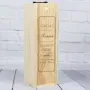 Regalos personalizados: Regalos con nombre: Caja botella de vino Gracias profe