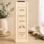 Regalos personalizados: Regalos con nombre: Caja botella de vino para Bodas