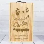 Regalos personalizados: Regalos con nombre: Caja botella de vino para cumplea&ntilde;os