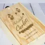 Regalos personalizados: Regalos con nombre: Caja botella de vino para cumplea&ntilde;os