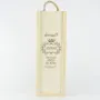 Regalos personalizados: Regalos con nombre: Caja botella de vino para el mejor abuelo
