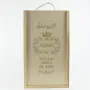 Regalos personalizados: Regalos con nombre: Caja botella de vino para el mejor abuelo