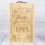 Regalos personalizados: Regalos con nombre: Caja botella de vino para jubilaci&oacute;n