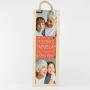 Regalos personalizados: Regalos con fotos: Caja botella de vino personalizada con fotos