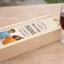 Regalos personalizados: Regalos con fotos: Caja botella personalizada para pap&aacute; o mam&aacute;