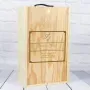 Regalos personalizados: Regalos con nombre: Caja de botella de vino para cumplea&ntilde;os