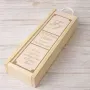 Regalos personalizados: Regalos con nombre: Caja de botella de vino para cumplea&ntilde;os