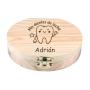 Regalos personalizados: Regalos con nombre: Caja de madera para dientes de leche