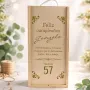 Regalos personalizados: Regalos con nombre: Caja de madera personalizada 'Feliz cumplea&ntilde;os'