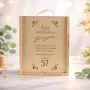 Regalos personalizados: Regalos con nombre: Caja de madera personalizada 'Feliz cumplea&ntilde;os'