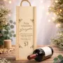 Regalos personalizados: Regalos con nombre: Caja de madera personalizada 'Feliz cumplea&ntilde;os'