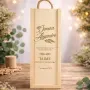 Regalos personalizados: Regalos con nombre: Caja de madera personalizada para vino