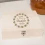 Regalos personalizados: Regalos con nombre: Caja de t&eacute; de madera grabada