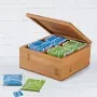 Regalos personalizados: Regalos con nombre: Caja de t&eacute; grabada en Bamb&uacute;
