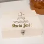 Regalos personalizados: Regalos con nombre: Caja de t&eacute; grabada para cumplea&ntilde;os