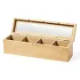 Regalos personalizados: Madera personalizada: Caja para T&eacute; e Infusiones de Bamb&uacute;