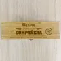 Regalos personalizados: Regalos con nombre: Caja sumiller de Bamb&uacute; grabada 'MEJOR'