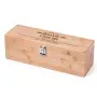 Regalos personalizados: Regalos con nombre: Caja sumiller de Bamb&uacute; personalizada