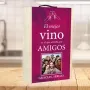 Regalos personalizados: Regalos con fotos: Caja vino personalizada 'Los Amigos'