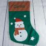 Regalos personalizados: Dise&ntilde;o y decoraci&oacute;n: Calcet&iacute;n Navide&ntilde;o bordado