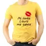 Regalos personalizados: Camisetas personalizadas: Camiseta mi novia me adora personalizada