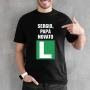 Regalos personalizados: Camisetas personalizadas: Camiseta pap&aacute; novato personalizada