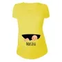 Regalos personalizados: Camisetas personalizadas: Camiseta personalizada 'Beb&eacute; asoma'