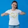 Regalos personalizados: Camisetas personalizadas: Camiseta personalizada 'Huellas de mam&aacute;'