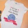 Regalos personalizados: Regalos con nombre: Canastilla para beb&eacute; personalizada 'Mundo bonito'