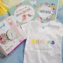 Regalos personalizados: Regalos con nombre: Canastilla personalizada para Nacimientos
