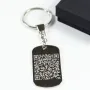 Regalos personalizados: Llaveros personalizados: Canci&oacute;n personalizada en llavero grabado