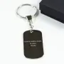 Regalos personalizados: Llaveros personalizados: Canci&oacute;n personalizada en llavero grabado